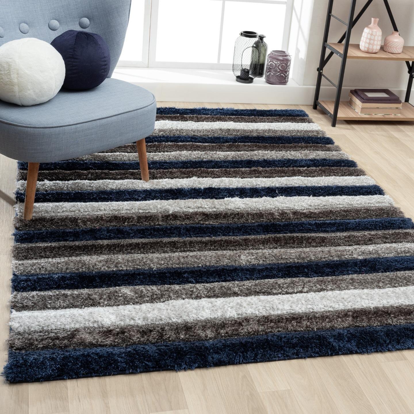 Wade Logan® Ashlay Striped Rug | Wayfair