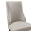 Ensemble de 2 chaises de salle à manger gris clair