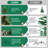 Pre-lighted artificial green spruce Christmas tree-5852294