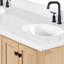 Meuble-lavabo double avec plateau 66,25 po -533644271