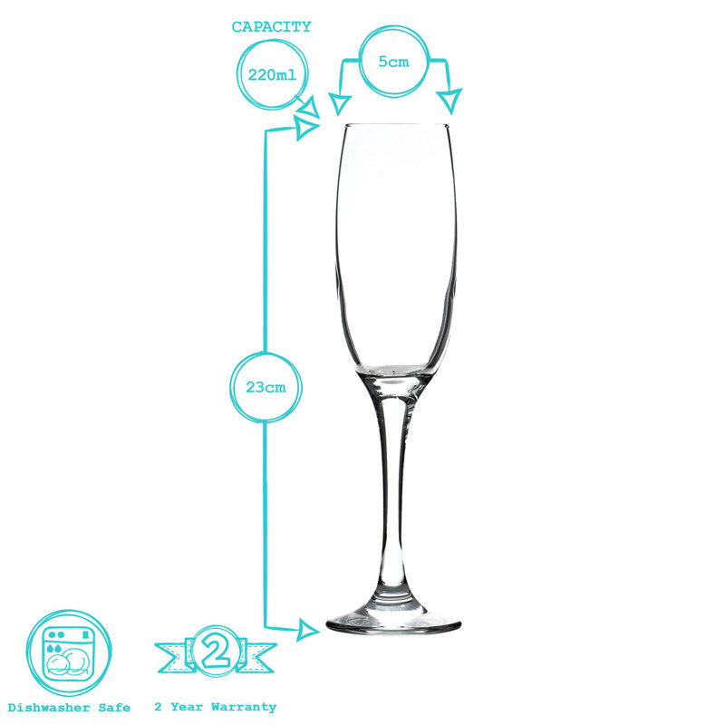 220ml Flute Set
