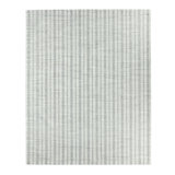 Marietta Handmade Striped Cream/ Black Area Rug (8'X10')
