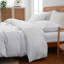 Premium 4-Piece Microfiber Duvet Cover Complete Set-111011597-111011615