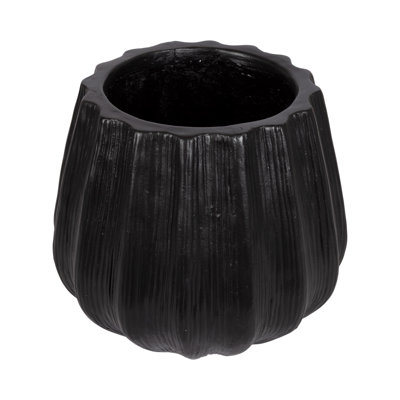 Claudel Scalloped Round Planter Pot