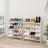 18 Pair Stackable Shoe Rack-1232001224