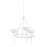 Cecilia 3 Light Chandelier - Vintage Gold Leaf