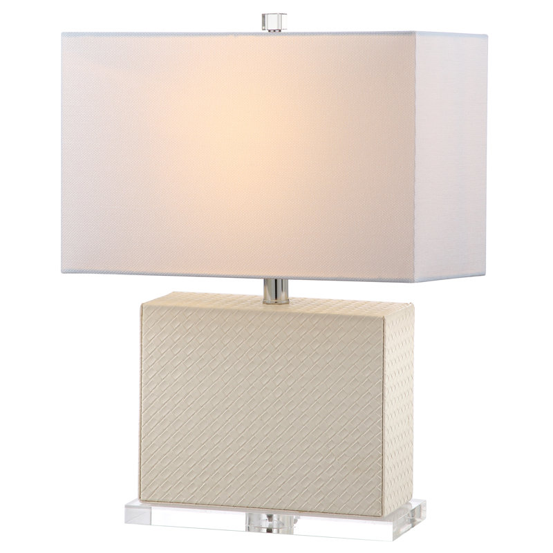 Lampe de table 22 po Cheyanna, Crème