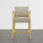 Upholstered Counter Stools with Hand-Woven Rope Arms-773685075