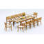 Travota Outdoor Teak Dining Set-979581623