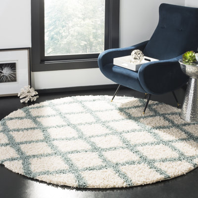Skyleen Shag Performance Geometric Rug