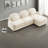 Cloud Comfort Sectionals Teddy 3 Seat Modern Modular Sofa For Home