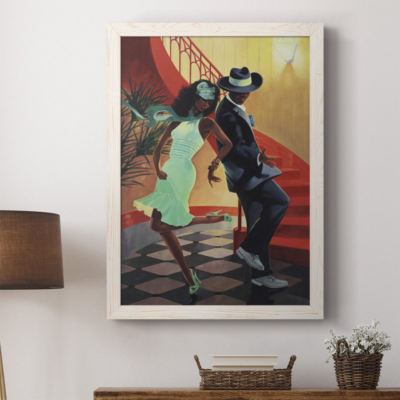 Ashka Night out IV - Reproduction de photo sur toile simple, Blanc, H 37,5 po x l 27,5 po x P 1 po