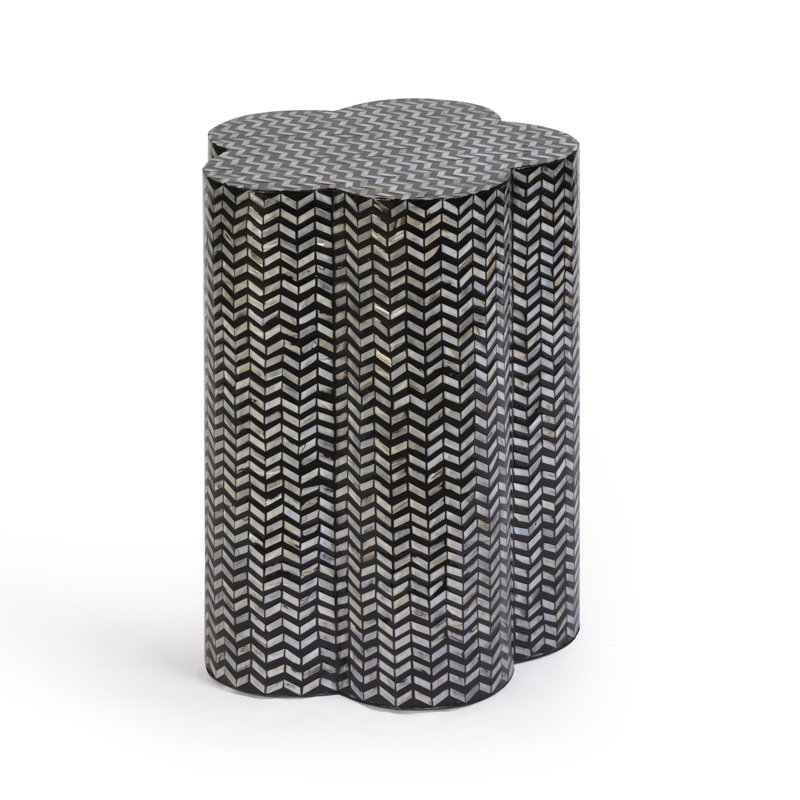 Table d'appoint en nacre de truffe