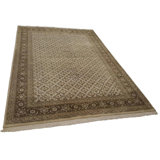 9'X12' Oriental Area Rug in Beige