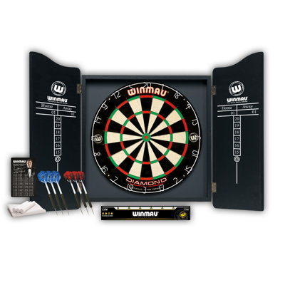 Professional Bristle Dartboard with Darts