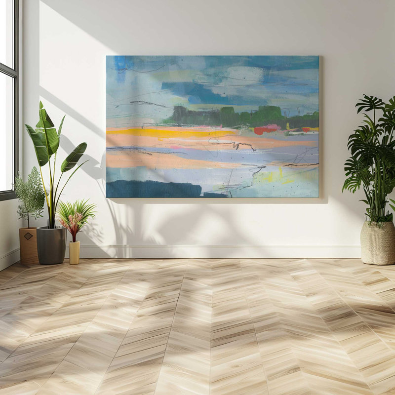 «Twilight's First Glow», grande impression sur toile, H 36 po x l 54 po