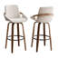 Swivel Upholstered Counter Stool-223297508-223297304