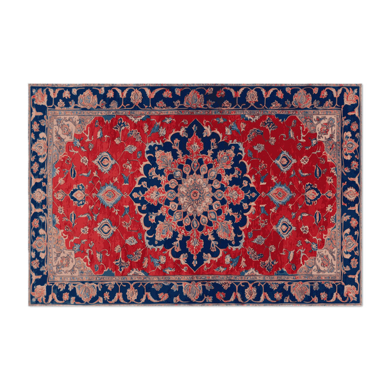 Tapis d'intérieur et d'extérieur Tabriz, Rectangulaire 3 pi x 5 pi