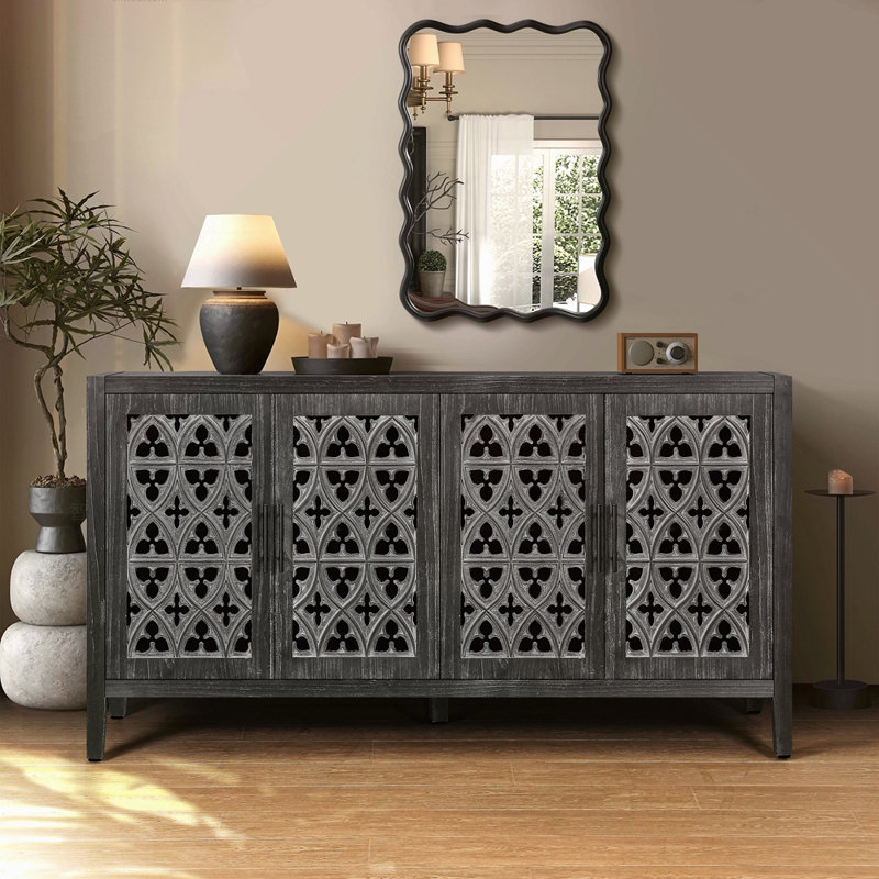 Armoire antique Hollow, Noir
