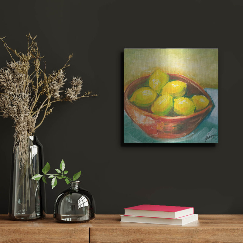 «Bowl Of Fruit IV» par Ethan Harper, H 12 po x l 12 po