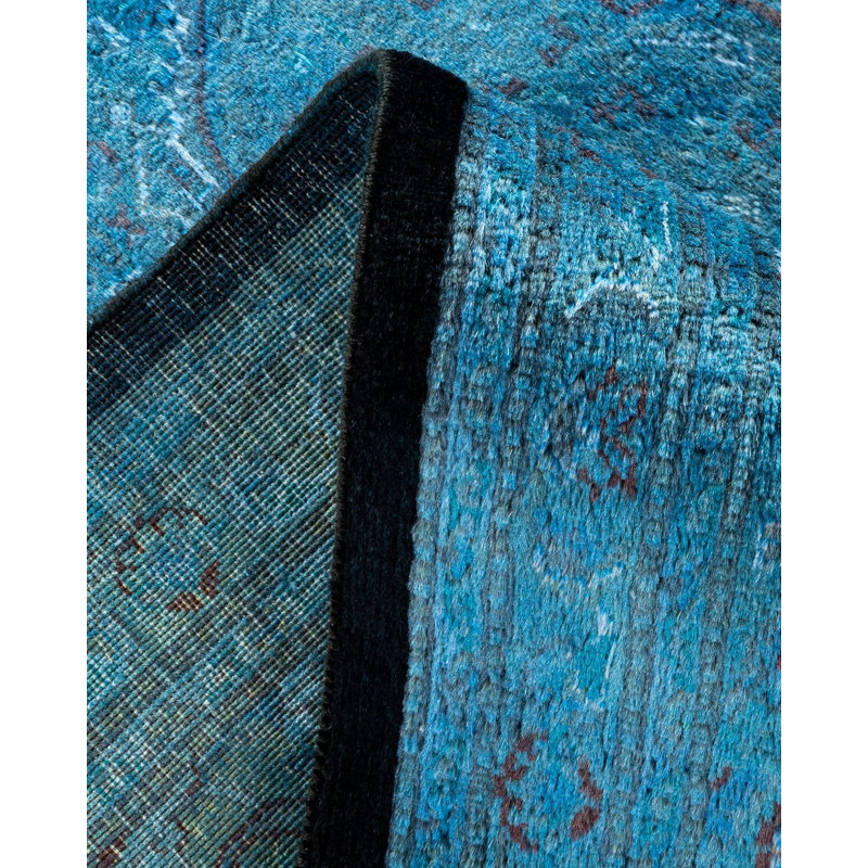 Fine Vibrance One-of-a-Kind 6' 7" X 9' 10" Hand Knotted Area Rug