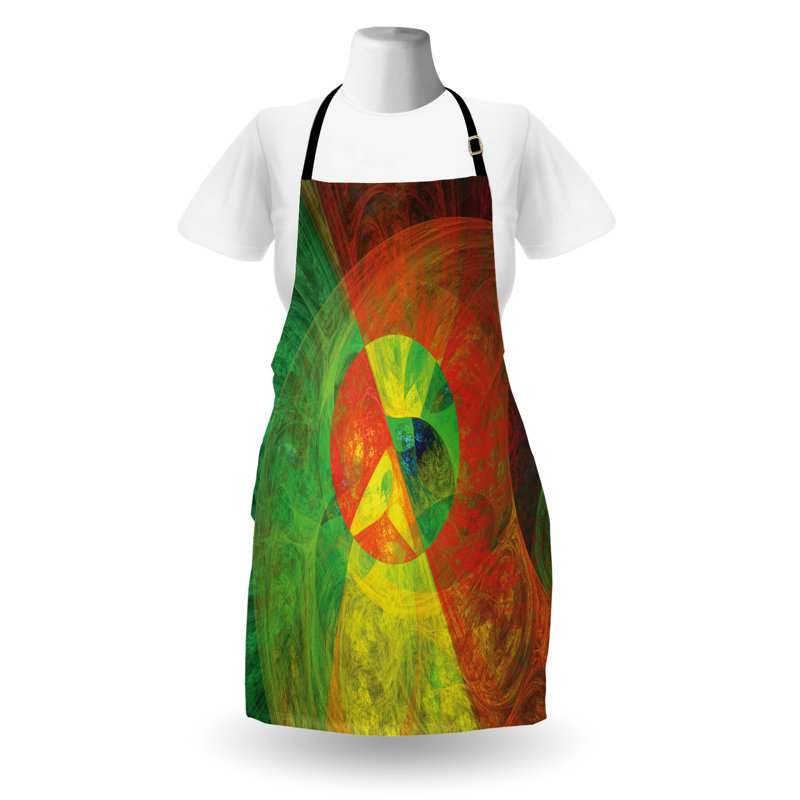 No Pattern Bib Apron