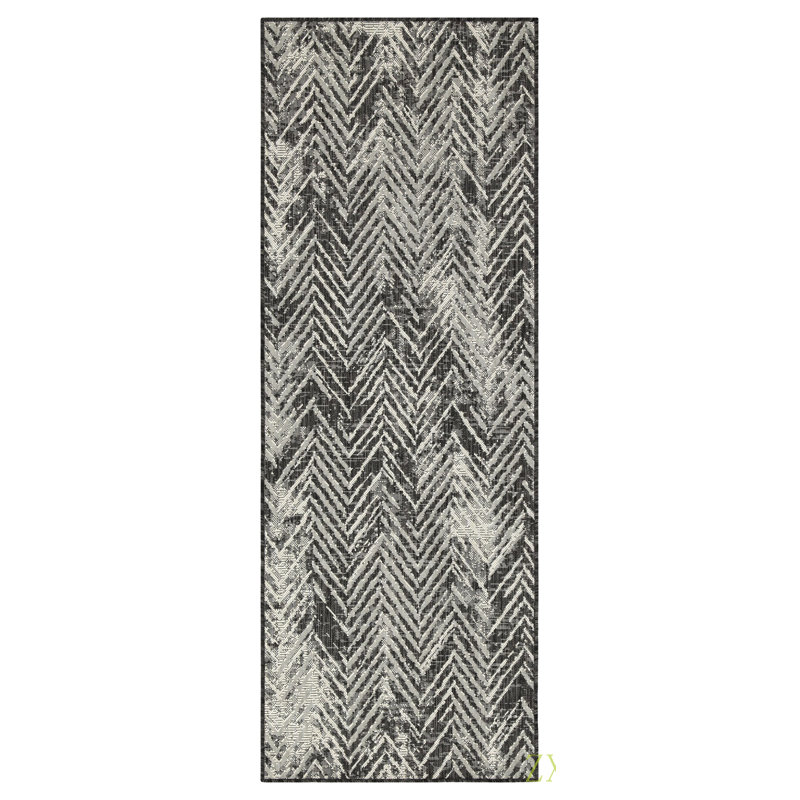 Sunshine GC_HAR2011  2 Ft. 7 In. X 7 Ft. 3 In. Indoor/Outdoor Area Rug, Runner 2'7" x 7'3"