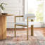 Ottilie Polyester Wing Back Armchair Dining Chair
