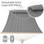 Hamac en tissu matelassé en polyester avec oreiller d'une capacité de 450 lb (sans support)-1061302570