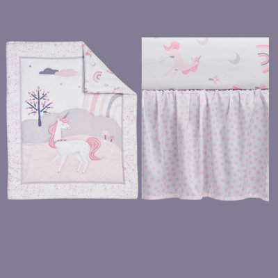 Oxford Baby Athena (3 Pc Crib Nursery Bedding Set)