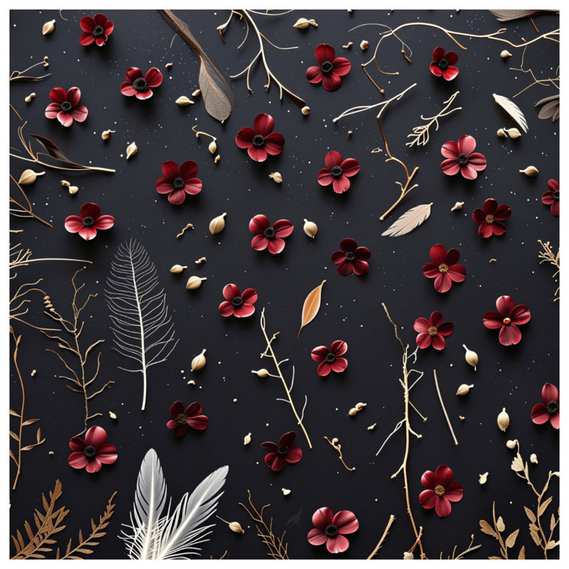 Rideaux floraux, voilages et voilages à motif floral - 1 panneau, 50" x 80" - 1 Panel, Blockout