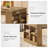 70.87-inch Executive Desk, Large Office Computer Desk With Storage Shelves, Modern Simple Workstations Writing Table Business Furniture For Home Office, Conference Room