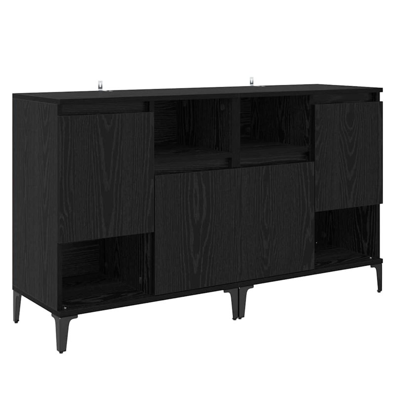 Sideboard Accent Chest, Black Oak