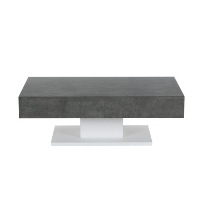 Potsdam Pedestal Coffee Table with Storage