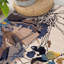 Dichiera Floral Brown/Navy/Cream Area Rug-957689191