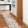 Mountview Geometric Cerulean Blue/Taupe/Ivory Area Rug