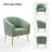 Audwin 27.5" W Polyester Barrel Chair-999770660