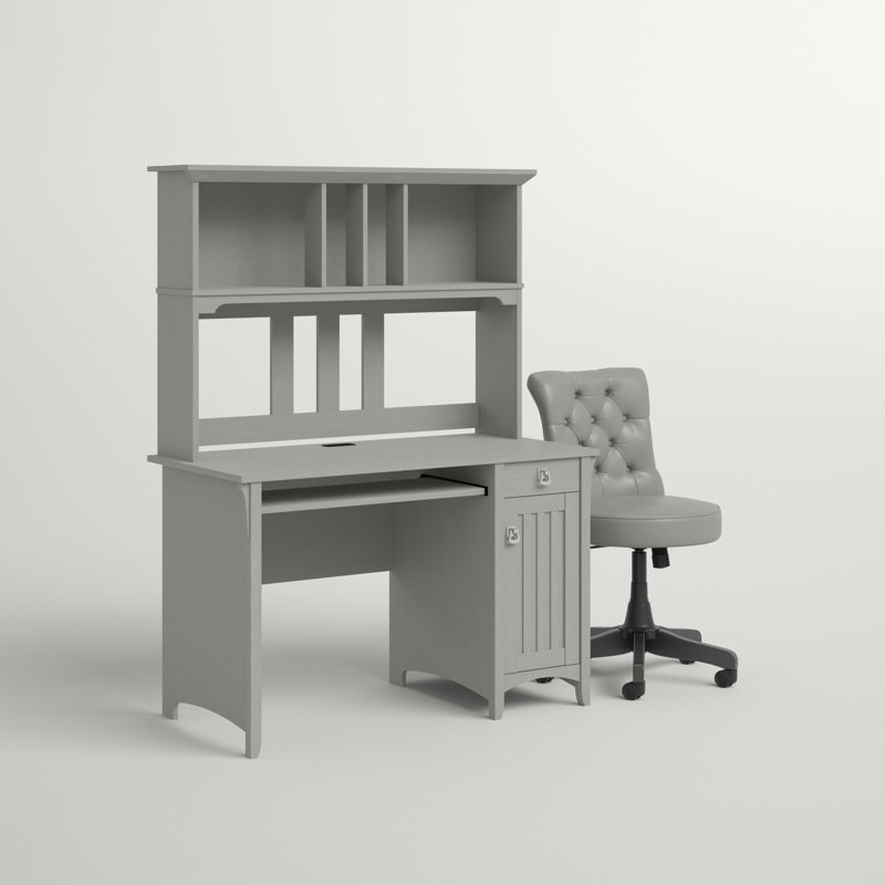 Ensemble bureau avec rehausse et chaise Khadesha