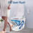 Smart Toilet Bidet Tankless, Auto Open/Close Lid, Foot Sensor, Led Digital Display, Elongated Dual Flush One-Piece Toilet