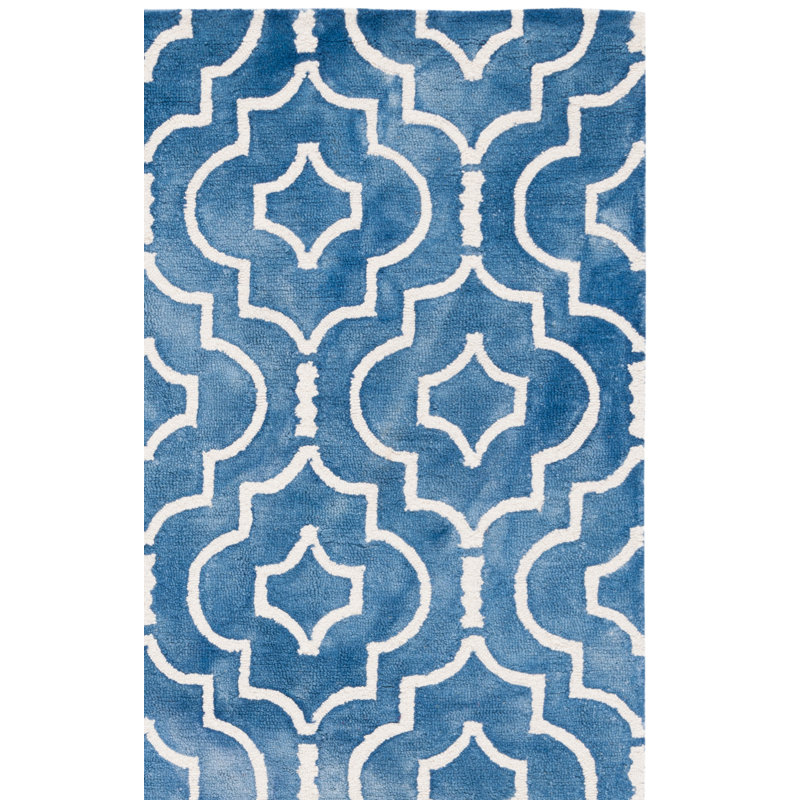 Berman Hand Tufted Wool Geometric Rug, Rectangle 2'6" x 4'