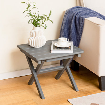 Naudia Cross Legs End Table