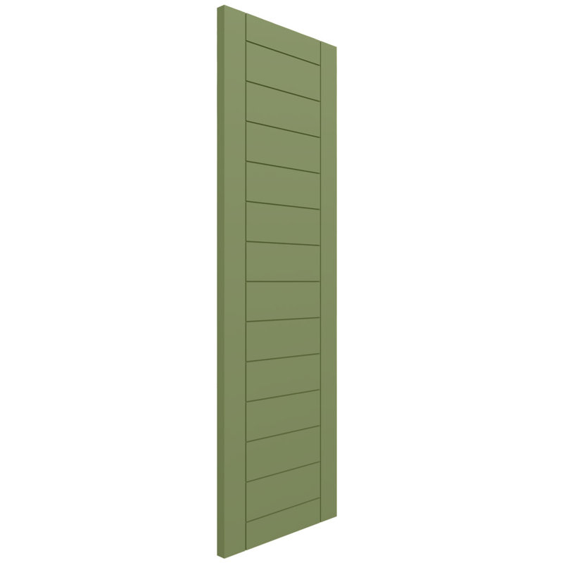 Volets de style moderne EnduraCore, H 60 po, L 15 po, Vert mousse