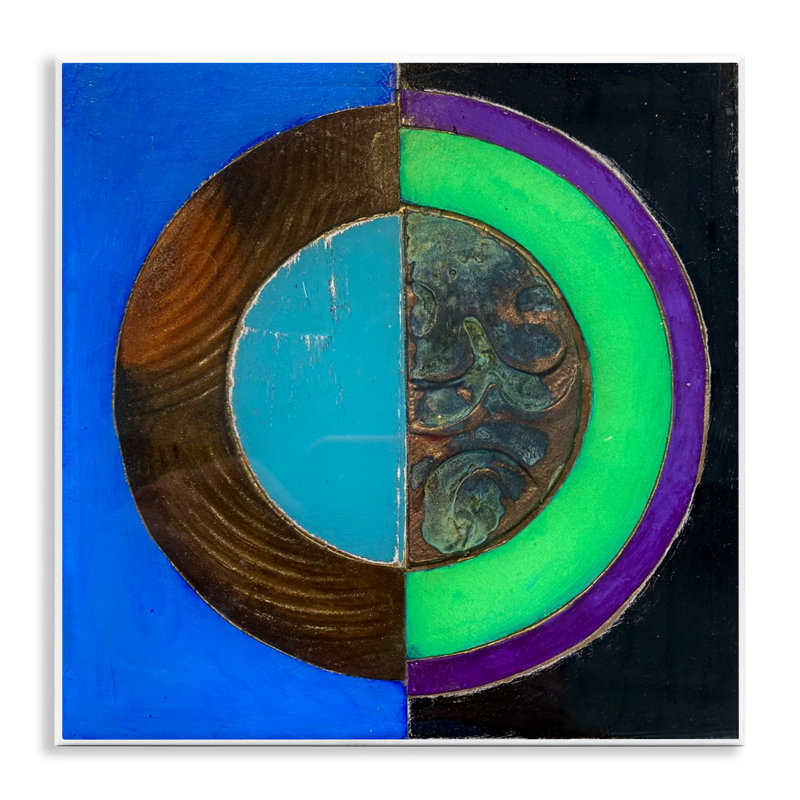 Plaque murale Nocturnal Circle Symmetry, design par Matthew Finger