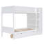 Lit superposé avec 2 tiroirs et armoire à couches multiples-176398163-176398162