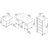 Magomed 3 Piece Computer Desk Office Set-1431211879