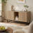 Modern Wooden Cat House with Scratching Mat
