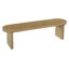 Banc en bois avec pieds robustes