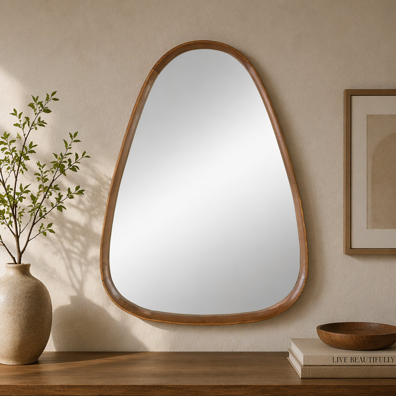 Miroir mural 30 "x38" Irrgeular