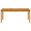 Table de salle à manger d'extérieur avec trou pour parasol en bois d'acacia massif-105853735-105853218