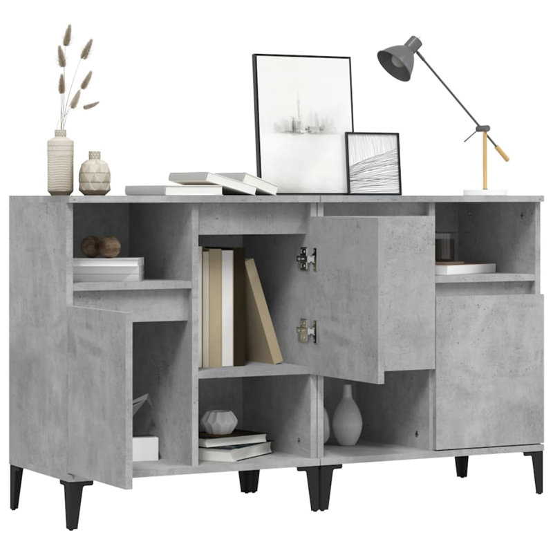 Lateena 60cm Sideboard, Concrete Grey
